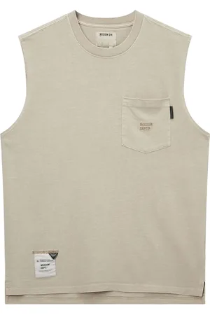 Musium Div. ærmeløs T-shirt med lomme