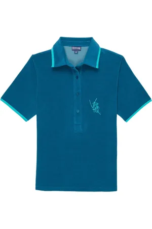 Vilebrequin Polo med broderet logo