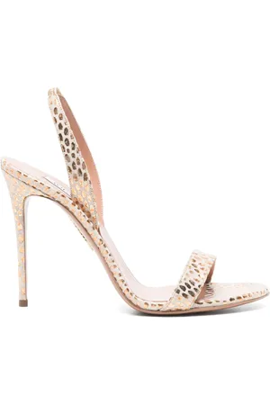 Aquazzura 105 mm So Nude sandaler
