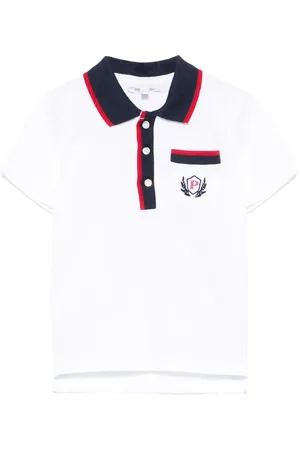 PATACHOU Polo med broderet logo