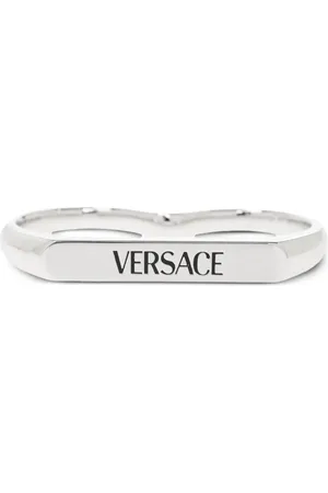 VERSACE Ring med indgraveret logo