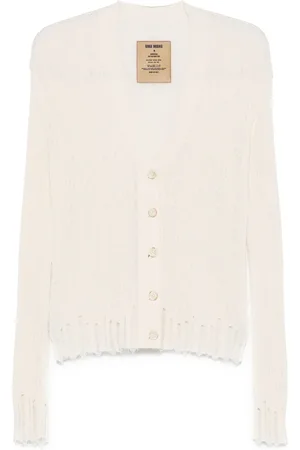UMA WANG Ribstrikket cardigan