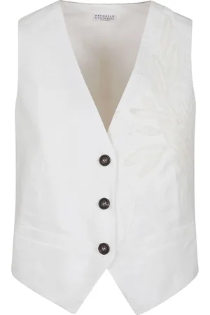 Brunello Cucinelli Broderet vest