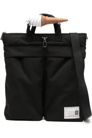 Maison Mihara Yasuhiro Tote med creme-håndhul
