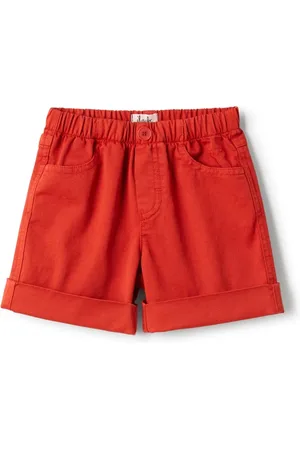 Il gufo Shorts med foldet kant