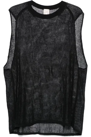 JAN JAN VAN ESSCHE Tanktop i mesh