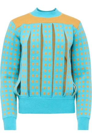 J.W.Anderson Sweater i jacquard med slids