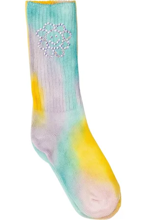 Collina Strada Strømper med batiktryk
