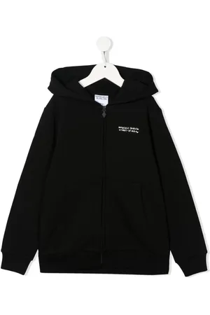 MARCELO BURLON Hættetrøje med broderet logo