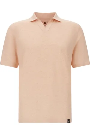 Boggi Milano Polo med meleret effekt
