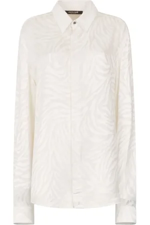 Roberto Cavalli Skjorte med tigertryk