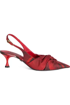 Roberto Cavalli Slingback-pumps med snoet detalje