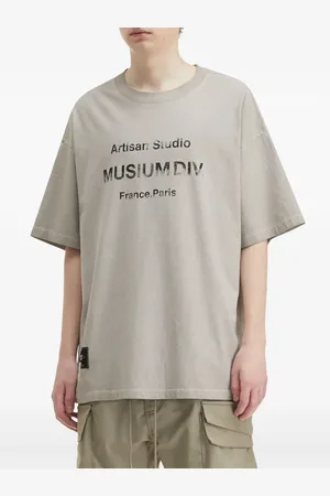 Musium Div. Oversize T-shirt med grafisk tryk