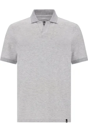 Boggi Milano Polo med meleret effekt