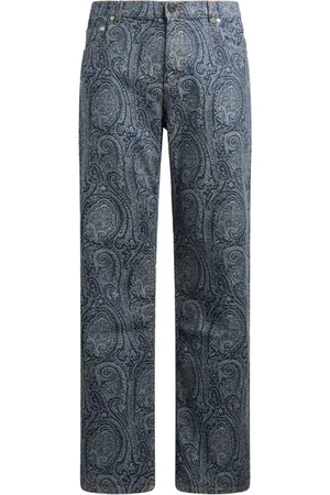 Etro Jeans i jacquard med lige ben