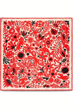 Bimba y Lola Tørklæde med blomstertryk