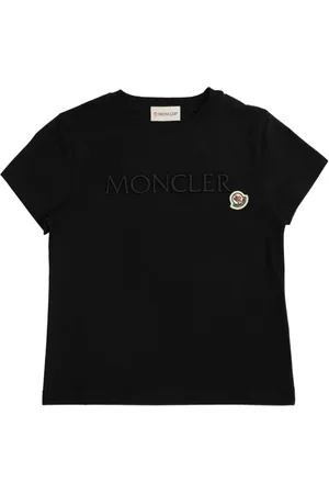 Moncler T-shirt med logomærke