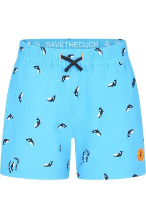 save the duck Badeshorts med wales-tryk