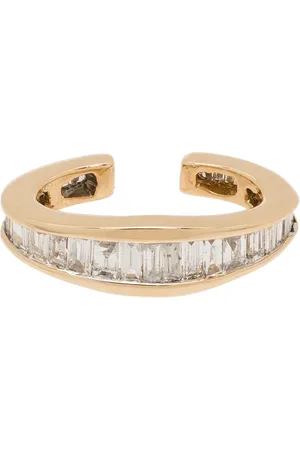Adina Reyter Heirloom ørecuff i 14 karat guld med diamant