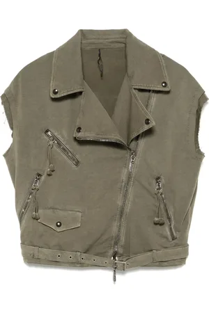 MASNADA Vest i biker-stil