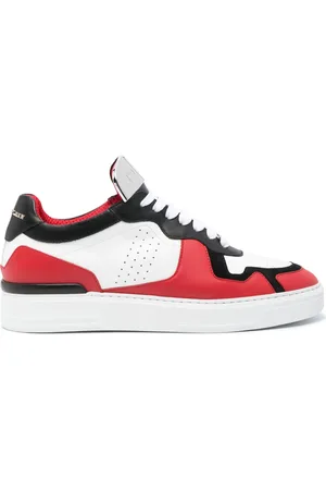 Philipp Plein Sneakers med logoplade og paneler