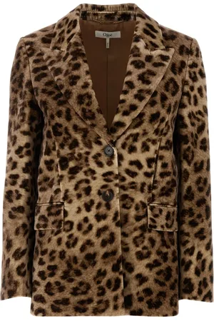 Chloé Blazer med dyretryk