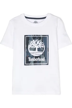 Timberland T-shirt med logotryk