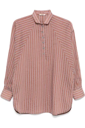 BARENA Stribet bluse