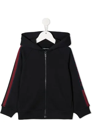 Emporio Armani Hættetrøje med raglanærmer og logo
