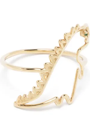 Aliita Dino ring i 9 karat guld med smaragd