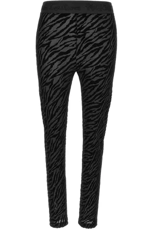 VERSACE Leggings med zebratryk
