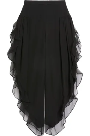 VALENTINO GARAVANI Ballon-bukser i georgette