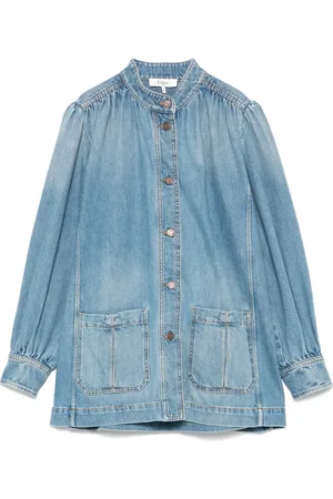 Chloé Denimjakke med samledetalje