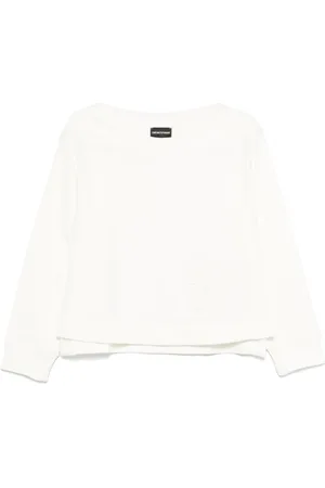 Emporio Armani Sweatshirt med præget logo