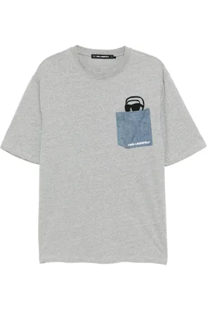 Karl Lagerfeld T-shirt med logotryk