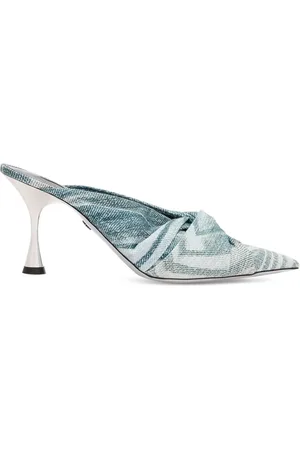 Roberto Cavalli Snoede slingback-pumps med spids snude