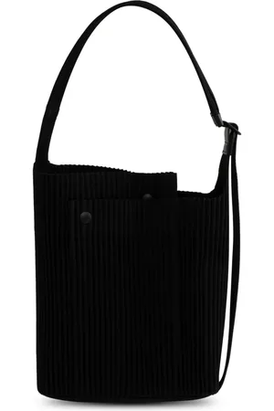 Issey Miyake Bucket-taske med plisseringer