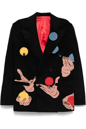 KIDSUPER STUDIOS Juggler hands-blazer