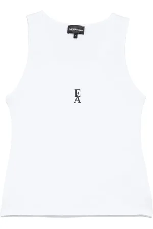 Emporio Armani Tanktop med hævet logo