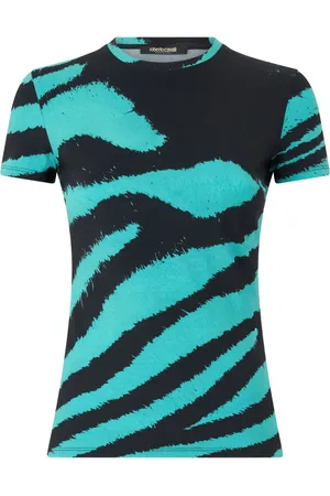 Roberto Cavalli T-shirt med tryk