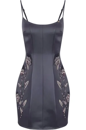 Elisabetta Franchi Kort kjole i korset-stil