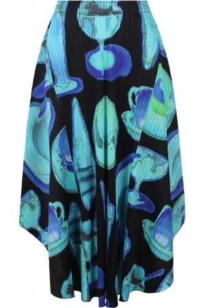 PLEATS PLEASE ISSEY MIYAKE Lang plisseret nederdel