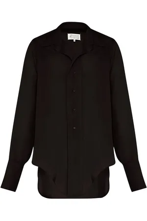 Maison Margiela Skjorte med sænket kant