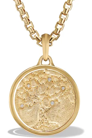 David Yurman Life and Death Duality amulet i 18 karat guld (30 mm)