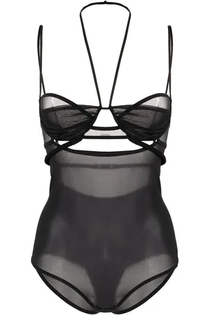 Nensi Dojaka Bodystocking med halterneck