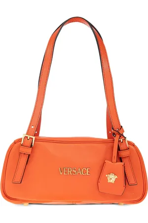 VERSACE Skuldertaske i læder