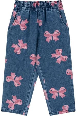 Konges Sløjd Jeans med sløjfetryk