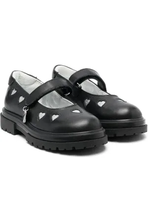 MONNALISA Burrelukning-sneakers med hjertemotiv