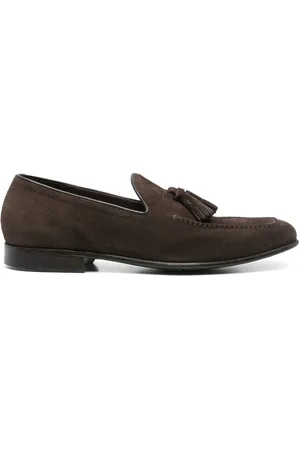 Green george Loafers med kvastdetalje