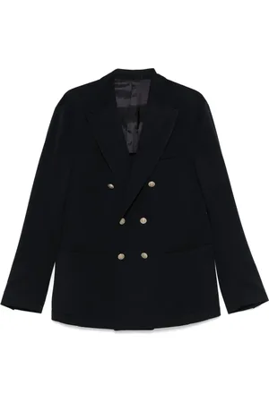 ELEVENTY Dobbeltradet blazer